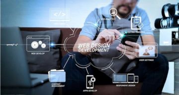 web development service page